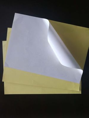 Непокрытая бумага для наклеек на горячие металлы для PE-покрытия и легкого нанесения