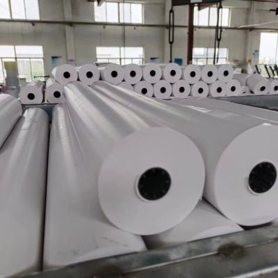 Синяя черная изображение тепловой бумаги 45-70GSM Jumbo Roll для банкнот/факсов/банкоматов в промышленности