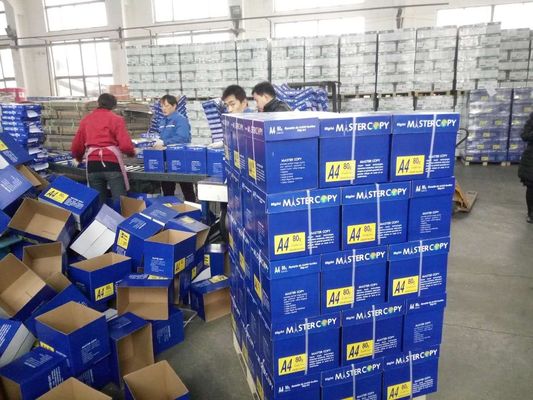 Наиболее продаваемая бумага А4 75 80 GSM Jumbo Roll с 45% поверхностным блеском и 88% блеском печати