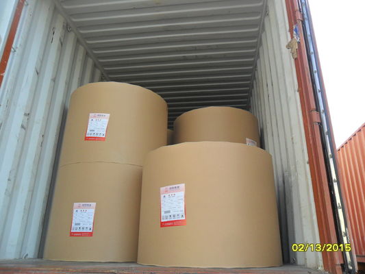 Высокая долговечность 80 г Белая 850 мм копия бумаги Jumbo Roll для производства бумаги А4