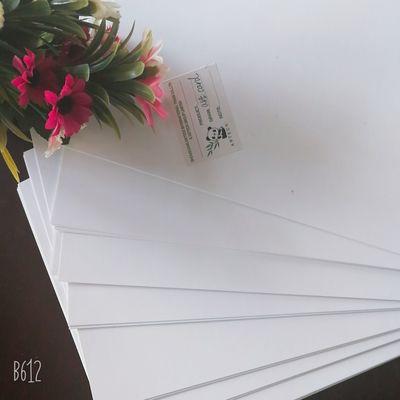Листы белого искусственного картона с бумагой C2S Duplex Board