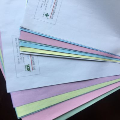 NCR Carbonless Continuous Computer Printing Paper 48g50g55g 100% оригинальная древесная целлюлоза