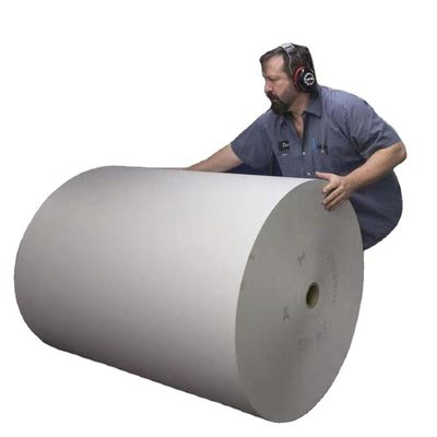 Принимает заказ на заказ для древесной целлюлозы Белый диван Jumbo Roll сырьевой бумаги C2s