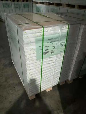 Специальное белое одностороннее покрытие Ningbo Fold FBB/Ivory Board/C1S для упаковки косметики