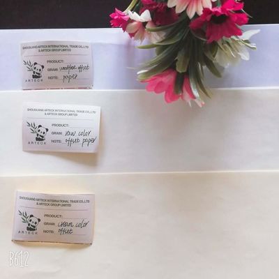 Непокрытая двусторонняя офсетная бумага без древесины с девственной деревянной целлюлозой в лучшем случае