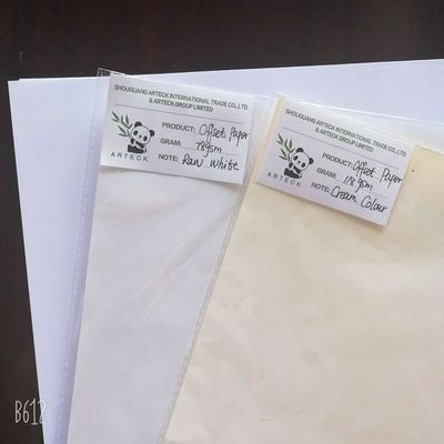 Непокрытая двусторонняя офсетная бумага без древесины с девственной деревянной целлюлозой в лучшем случае