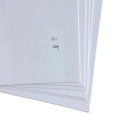 Химико-механическая целлюлоза 230/250/300GSM C1S Картон из коробки из слоновой кости в листе с 100% древесной целлюлозой