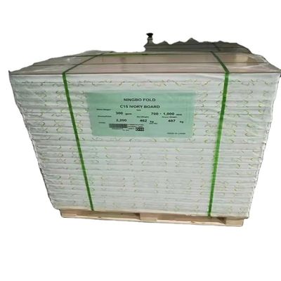 Настраиваемое решение упаковки Ningbo Fold FBB с белым деревянным целлюлозным материалом