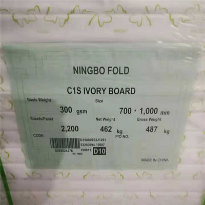 Настраиваемое решение упаковки Ningbo Fold FBB с белым деревянным целлюлозным материалом